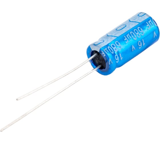 Электролитический конденсатор JB Capacitors 680мкФ, 16В, -55/105C, 8x16мм, JRB1C681M03500800160000BST-07