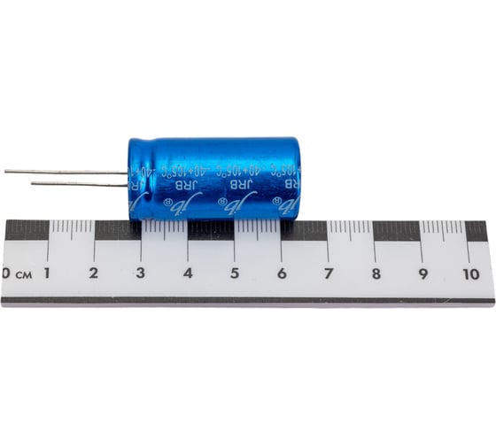 Электролитический конденсатор JB Capacitors 6800мкФ, 25В, 105C, 18x35мм, JRB1E682M07501800350000B-59