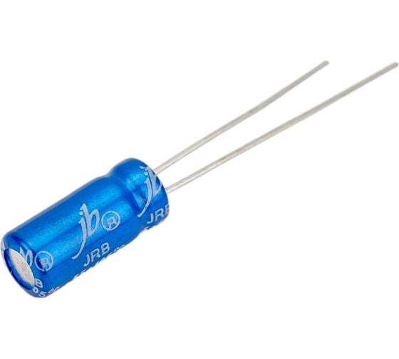 Электролитический конденсатор JB Capacitors 47мкФ, 25В, -55/105C, 5x11мм, JRB1E470M02000500110000BST-11