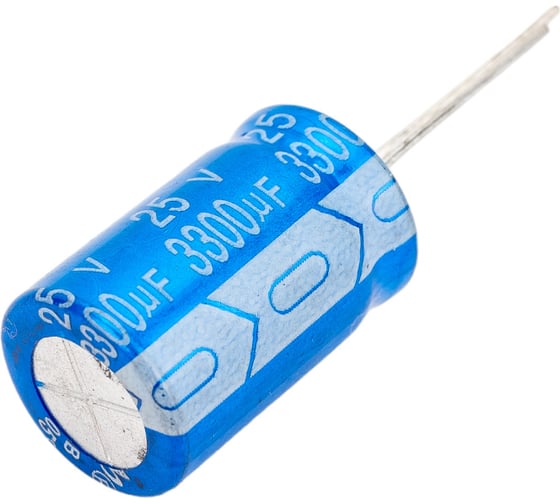 Электролитический конденсатор JB Capacitors 3300мкФ, 25В, -55/105C, 16x25мм, JRB1E332M07501600250000BST-57