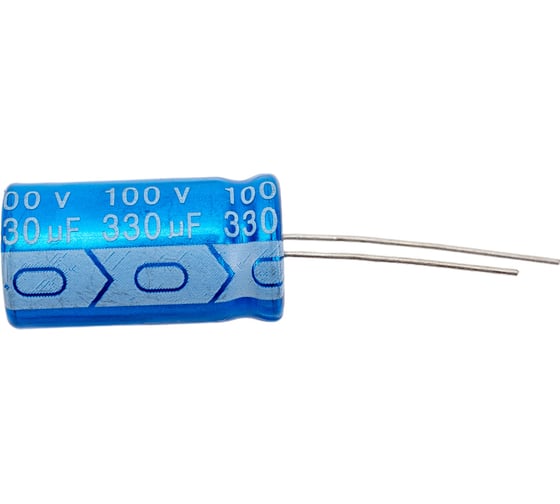 Электролитический конденсатор JB Capacitors 330мкФ, 100В, -55/105C, 13x25мм, JRB2A331M05001300250000BST-70 1