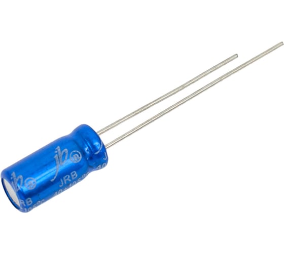 Электролитический конденсатор JB Capacitors 3.3мкФ, 100В, 105C, 5x11мм, JRB2A3R3M02000500110000B-63