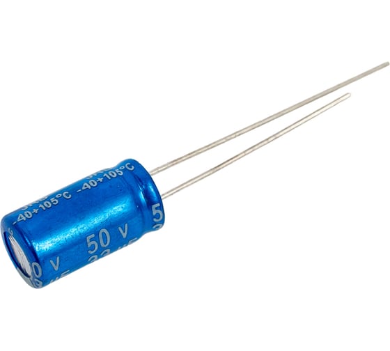 Электролитический конденсатор JB Capacitors 33мкФ, 50В, 105C, 6.3x11мм, JRB1H330M02500630110000B-06