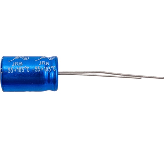 Электролитический конденсатор JB Capacitors 470мкФ, 25В, -55/105C, 8x12мм, JRB1E471M03500800120000BST-15