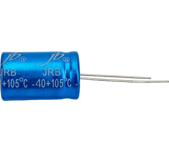 Электролитический конденсатор JB Capacitors 470мкФ, 63В, 105C, 13x20мм, JRB1J471M05001300200000B-61