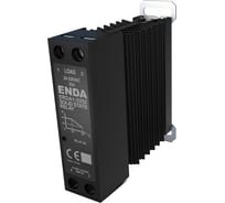 Однофазный твердотельный реле на радиаторе ENDA ERDA1240Z 25A 830V AC/DC 24320V AC