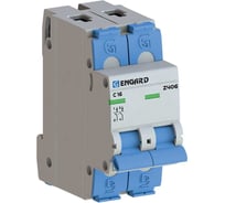 Автоматический выключатель Engard z406 2р c16 4,5ка Z406-2C-16
