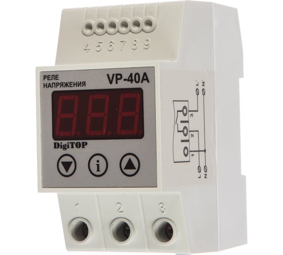 Реле напряжения DigiTOP Vp-40A