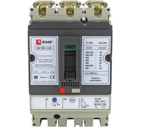 Автоматический трехполюсный выключатель EKF ВА-99C 100/16А 36кА mccb99C-100-16