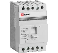 Автоматический трехполюсный выключатель EKF ВА-99/125 16А 3ф 25кА РЭ500А mccb99-125-16