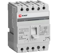 Автоматический трехполюсный выключатель EKF ВА-99/160 100А 3ф 35кА РЭ1000А mccb99-160-100