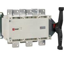 Рубильник-переключатель EKF 1000A 4P c рукояткой управления для прямой установки PowerSwitch pscs-1000-4