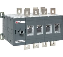 Рубильник EKF 800A 4P реверсивный без рукоятки управления TwinBlock tb-s-800-4p-rev
