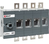 Рубильник EKF 400A 4P без рукоятки управления TwinBlock tb-s-400-4p