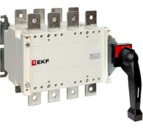 Рубильник-переключатель EKF 400A 4P c рукояткой управления для прямой установки PowerSwitch pscs-400-4