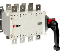 Рубильник-переключатель EKF 630A 4P c рукояткой управления для прямой установки PowerSwitch pscs-630-4