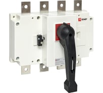 Рубильник-выключатель EKF 630A 4P c рукояткой управления для прямой установки PowerSwitch psds-630-4