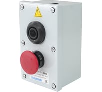 ПКУ-15-21.121-65У2 Электротехник (D30мм, 1*черная, НО + 1*красная, гриб с фикс., НО и НЗ, PG19, IP65) серия ПРОФИ, пост управления ET003781