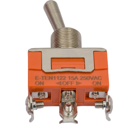 Тумблер REXANT 250v 15а (3c) on-off-on однополюсный (kn-103) 36-4112-1