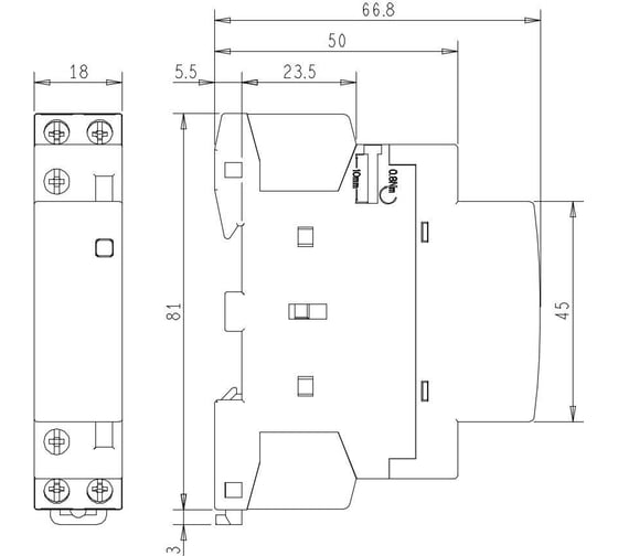 Контактор IPRO 25а 2п 13448