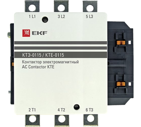 Контактор EKF КТЭ 115А, 380В, NO ctr-b-115-380