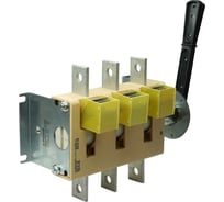 Выключатель-разъединитель Электротехник ВР32-39 В 31250-32 УХЛ3, 630А, съемная боковая смещенная рукоятка, 3-х полюсный на одно направление, с дугогасительными камерами, IP32 ET010237