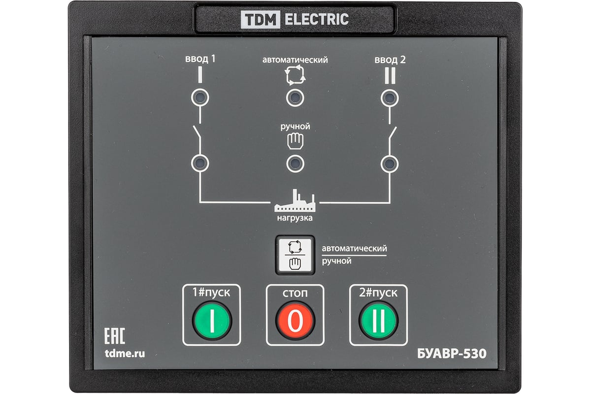 Блок управления TDM АВР БУАВР-530/2Л-1Н 3Ф+N/3Ф/1+N SQ0743-0110 - выгодная  цена, отзывы, характеристики, фото - купить в Москве и РФ
