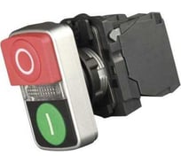 Двойная кнопка  "пуск-стоп" с подсветкой Engard ip65 BV-1-CW83M5