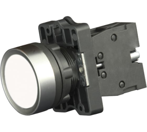 Кнопка в пластиковом корпусе Engard белая ip65 BV-1-CA15