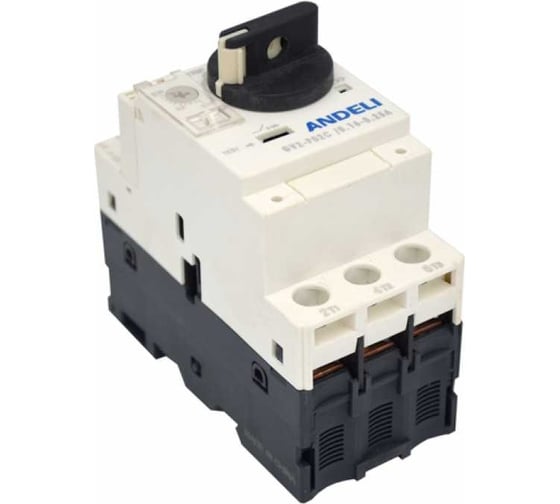 Пускатель ANDELI gv2-p01 0.1a~0.16a с поворотной ручкой ADL06-615