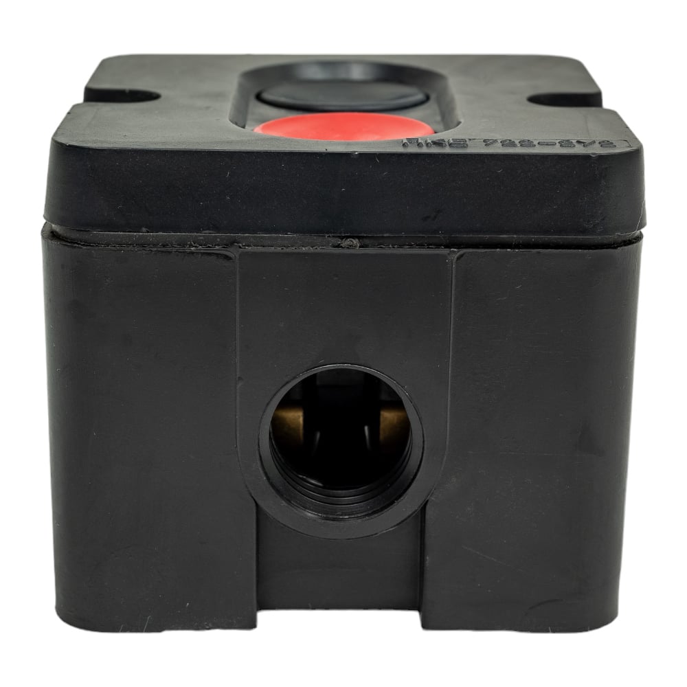 Пост управления Электротехник Пке 722 у2, 10а, 660в, чёрный и красный ...