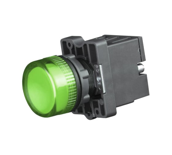 Сигнальная лампа Engard в пластиковом корпусе led 230В зеленая LS-1-CVM3