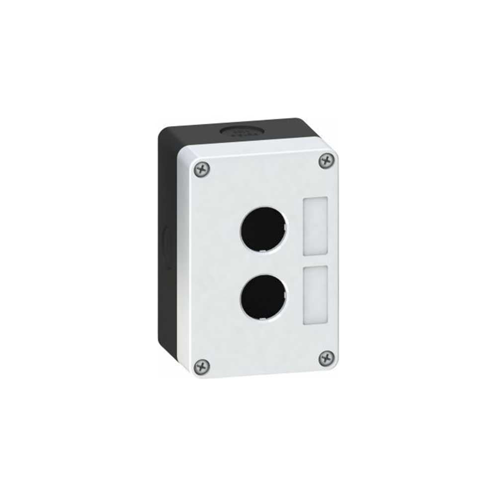 Пластиковый корпус кнопочного поста Engard серый на 2 места ПК-2 PK-2 ...