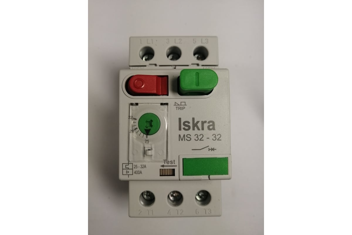 Автомат защиты двигателя iskra MS32-32 УТ-00025359