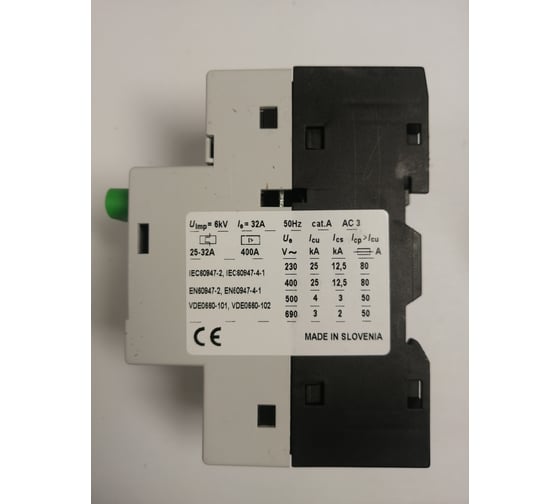 Автомат защиты двигателя iskra MS32-32 УТ-00025359