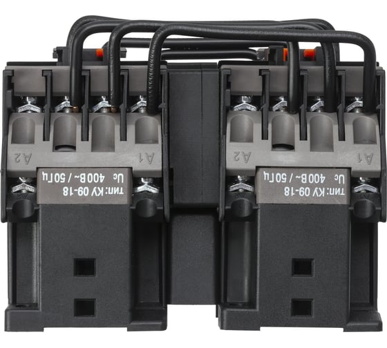 Контактор TDM ELECTRIC КМН-10930 реверс, 9А, 400В/АС3, 2НО SQ0761-0002