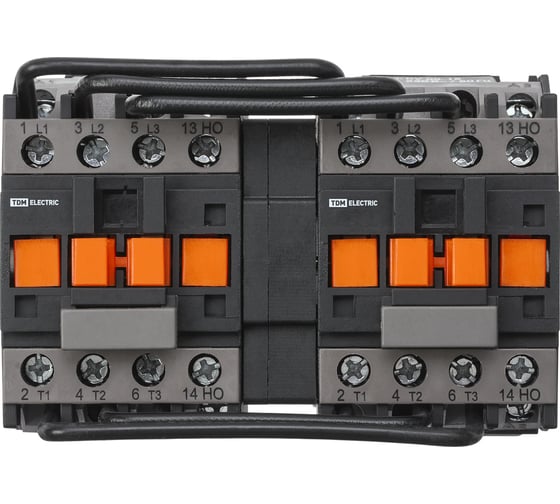 Контактор TDM ELECTRIC КМН-10930 реверс, 9А, 400В/АС3, 2НО SQ0761-0002