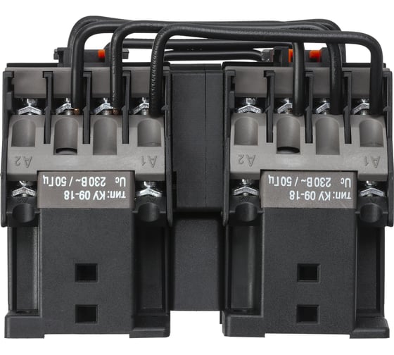 Контактор TDM ELECTRIC КМН-11830 реверс, 18А, 230В/АС3, 2НО SQ0761-0005