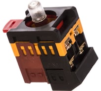 Переключатель EKF ANLC-22 3 полюса красный с подсветкой 220В NO+NC psw-anlc-3p-r-220