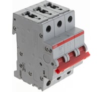 Рубильник ABB 3п SD203 32A рычаг красный 2CDD283101R0032
