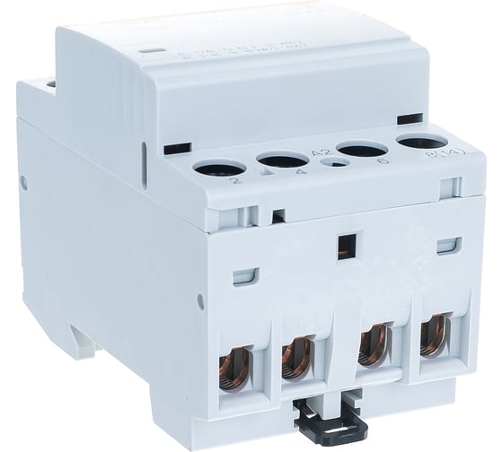 Контактор ABB ESB63-40N-06 модульный 63А АС-1, 4НО, катушка 230В AC/DC 1SAE351111R0640