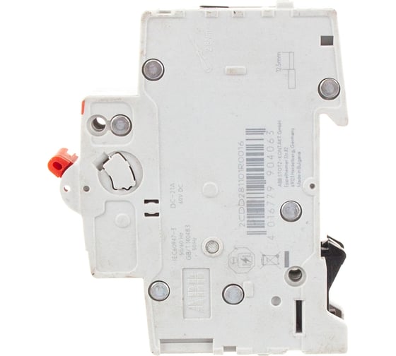 Рубильник ABB 1п SD201/16 рычаг красный 2CDD281101R0016