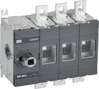 Выключатель-разъединитель IEK Karat врк без рукоятки 3p 400а KA-VR10-3-0400