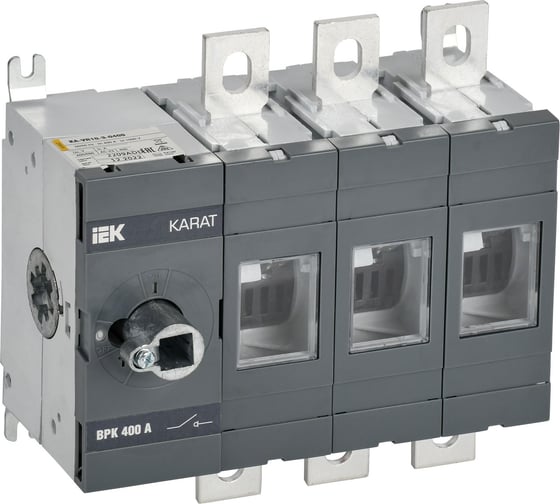 Выключатель-разъединитель IEK Karat врк без рукоятки 3p 400а KA-VR10-3-0400