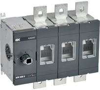 Выключатель-разъединитель IEK Karat врк без рукоятки 3p 800а KA-VR10-3-0800