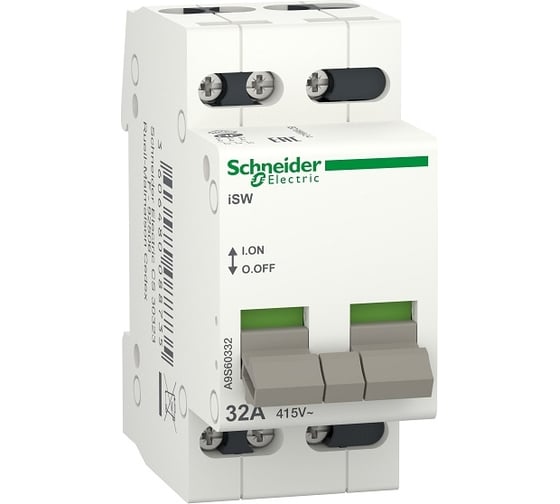 Выключатель нагрузки Systeme Electric Acti 9 iSW 3P 32A SE A9S60332 1