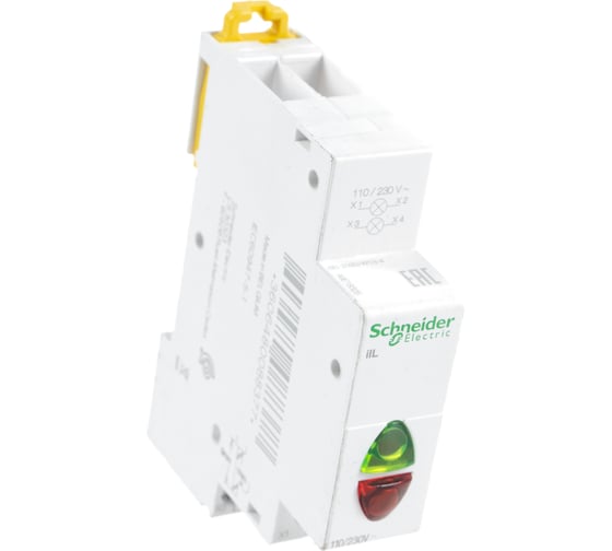 Световой индикатор Systeme Electric Acti 9 iIL красный+зеленый 230В SE A9E18325 1