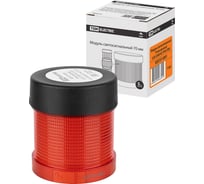 Светосигнальный модуль TDM ELECTRIC 70 мм, красный (LED 230В AC) IP54 SQ0737-0001