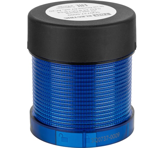 Светосигнальный модуль TDM 70 мм, синий (LED 24В DC) IP54 SQ0737-0009
