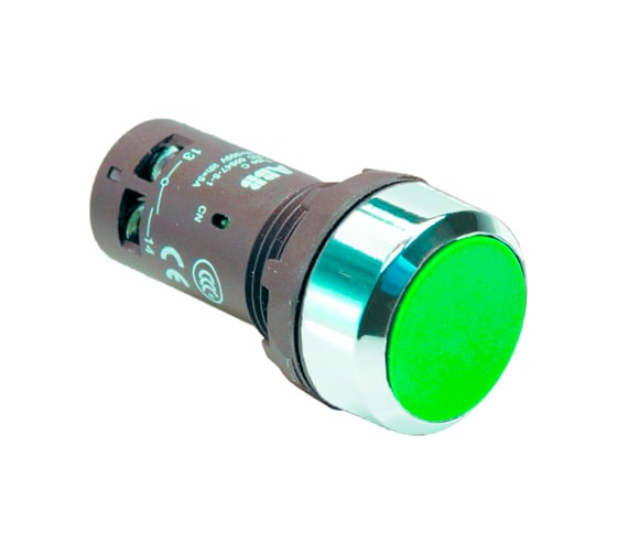 Кнопка ABB CP1-30G-10 зеленая без фиксации 1HO 1SFA619100R3012